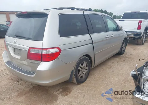 2005 Honda Odyssey Ex-L из США, поврежденный, VIN 5FNRL38665B054615